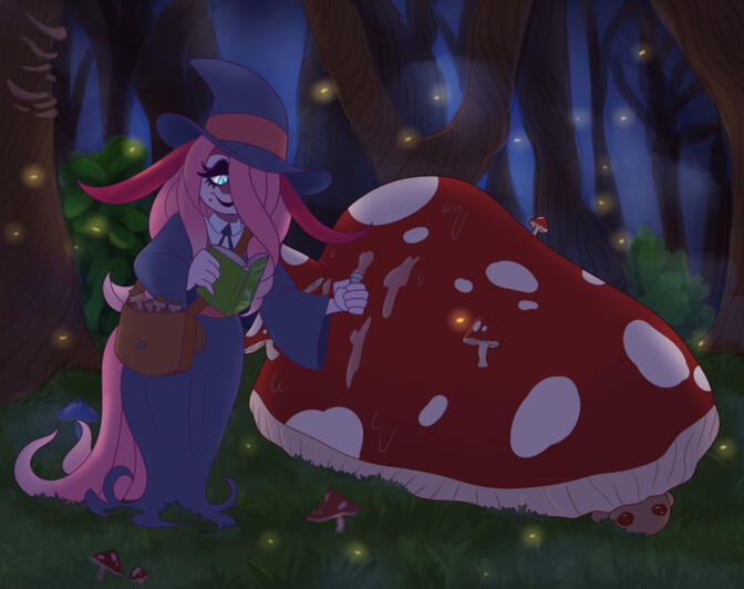 Lorelei messing with a creature